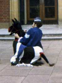 A Policeman Hobby Horse